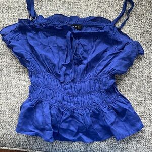 Really cute blue tank top size small!
